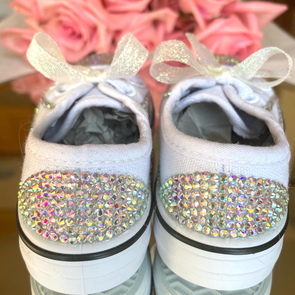 Bling Rhinestone Kids Shoes - Picture 7 of 17